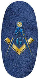 DASOV 370 SH BL Masonic Lodge Shimmer Blue